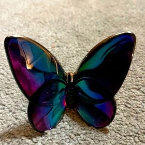 Baccarat Butterfly in Blue Scarabee